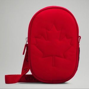Lululemon team canada 22 crossbody bag red NWT